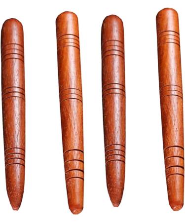 Minkissy 16-Piece Acupuncture Rod Set | Manual Thai Massage Tool & Reflex Zone Massager | Wood Foot & Trigger Point Self-Massage Tools - Buy Online on GoSupps.com