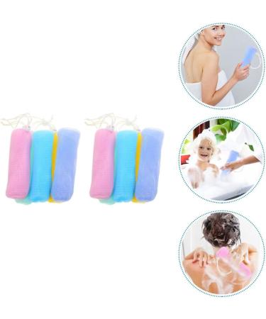 Mikinona 10pcs Foaming Soap Mesh Bag Soap Pouch Saver Soap Foaming Net Soap Sleeve Holder Soft Foam Net 14.5x5cm As Shown 1 - Buy Online on GoSupps.com