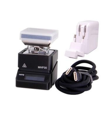 MHP30 Mini heating plate SMD PCB preheater ROP STATION LED stripes remover 30*30mm heating range heating plate Preference Current Stand To maintain a constant temperature (color: MHP30