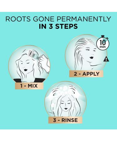 L'Or al Paris Magic Retouch Permanent Root Concealer Touching Up Grey Hair Dye Blonde 8 MAGIC RETOUCH PERMANENT 8 BLONDE 95 g (Pack of 1) - Buy Online on GoSupps.com