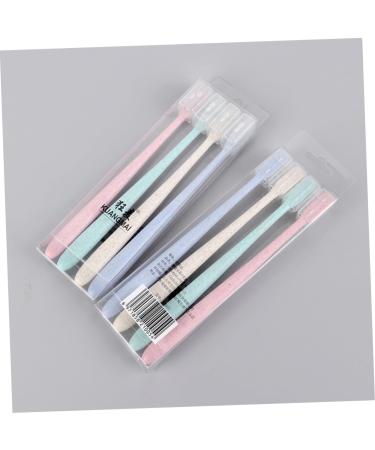 FRCOLOR Travel Toothbrush Set - 2 Boxes 8 Pieces with Caps | Perfect for International Shipping - Buy Online on GoSupps.com