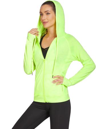 ELESOL Women's Athletic Hoodie | Full Zip Workout Jacket with Pockets - Buy Online on GoSupps.com