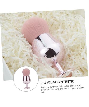 Angoily Blush Brush - Travel-Friendly Makeup Brush & Highlighter | Cosmetic Brush with Alien Pink Handle - Buy Online on GoSupps.com