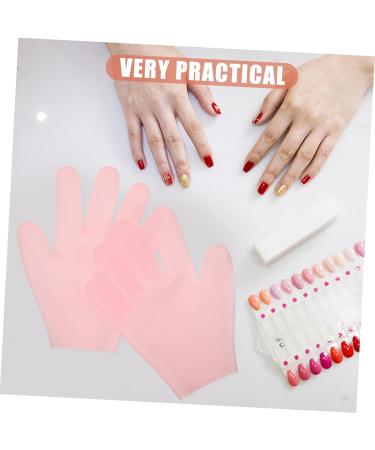 FRCOLOR 3 Pairs Cover Gloves for Sleeping Silicone Dry Hand Gloves Silicone Glove Lotion Sleeping Gloves for Dry Hand Women Moisture Gloves for Dry Hand Moisturizing Gloves - Buy Online on GoSupps.com