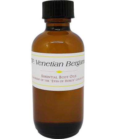 Tom Four: Venetian Bergamot - Type For Men Cologne Body Oil Fragrance Regular Cap - Light Gold - 2 oz. - ID#39432 2 Fl Oz (Pack of 1)