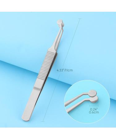 Premium Stainless Steel Meibomian Gland Expressor Forceps - Buy Online on GoSupps.com