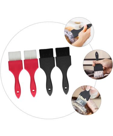 Pinceau pour Teinture Capillaire et Coloration Salon 4 Pi ces Lot Noir et Rouge Taille Standard Applicateur Ergonomique Professionnel Coiffure - Buy Online on GoSupps.com
