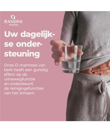 Bandini D Mannose for cystitis 2000 mg pure DMannose per daily high dose for urinary tract support and wellbeing 100 Vegan & GMOfree Manose 120 pure capsules 120 units Confezione da 1 - Buy Online on GoSupps.com
