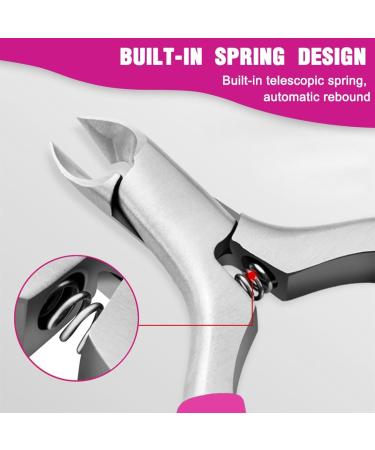 Cuticle Nipper Cuticle Remover Professional Manicure and Pedicure Cuticle Remover Tools Stainless Steel Cuticle Clippers Cuticle Trimmer Clipper for Removing Excess Torn Skin on Fingers and Toes - Buy Online on GoSupps.com