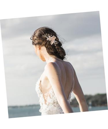 TOVINANNA Hair Comb Fairy Jewelry for Women Wedding Hair Clip Aesthetic Hair Accessories Hanfu Hair Accessories Bride Hair Accessories Flower Hair Accessories Hair Styling Accessories - Buy Online on GoSupps.com