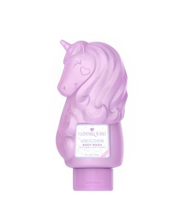 Premium Unicorn Body Wash by Glimmer Wish  Vanilla Cotton Candy Scent  Dermatologist Tested  Sulfate & Sulfite Free  Gluten & Paraben Free  PEG & EDTA Free  100% Vegan  Vegetable-Derived Ingredients  Coconut-Derived Mois... - Buy Online on GoSupps.com