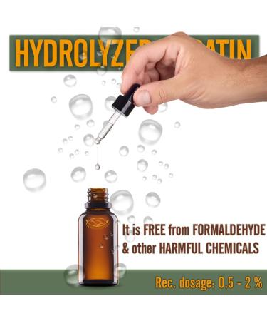 Buy Hydrolyzed Keratin Protein 30ml | Strengthen & Protect Hair | Reduce Damage Frizz & Moisturize | International Shipping Available - Buy Online on GoSupps.com