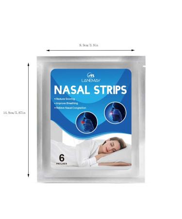 QQAMB Nasal Strips - Nighttime Congestion Relief & Snoring Reduction | Drug-Free Breathing Solution (1 Pack) - Buy Online on GoSupps.com