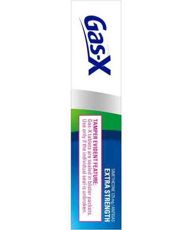 Gas-X Extra Strength Chewable Gas Relief Tablets - Simethicone 125 mg Cherry Flavor 36 Count Pack | Fast International Shipping - Buy Online on GoSupps.com