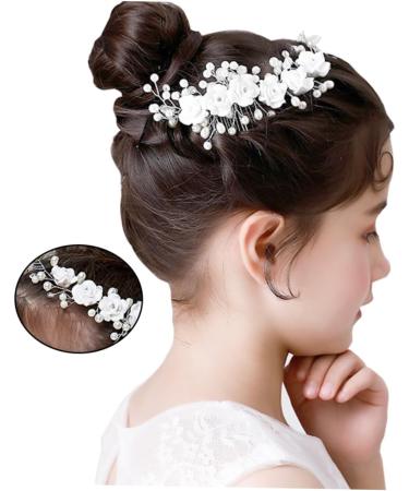 DOITOOL Rhinestone for Hair Pearl Hair Pin Crystal Headpiece Bridal Wedding Headpiece Wedding Rhinestone Crystal Ab Rhinestones Wedding Hair Clips Leaf Accessories Bride - Buy Online on GoSupps.com