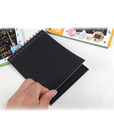 IFfree 16Pack Rainbow Scratch & Sketch Note Pads  Rainbow Scratch Mini Notes with Stylus Scratch Paper 10 Pages  Drawing Notepads Small Size.(Four Colours  with Four Stylus) - Buy Online on GoSupps.com
