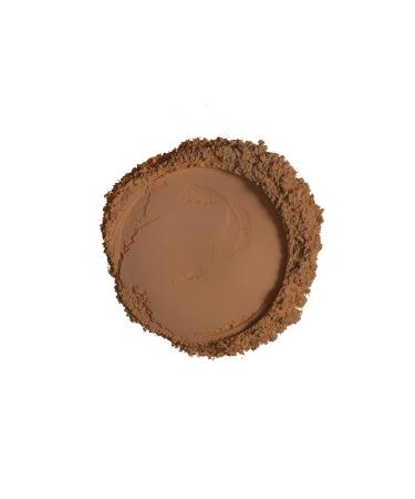 Ruby Kisses Mineral Pressed Powder Foundation - Honey Brown Shade, 0.35 oz (Medium to Full Coverage, Natural Finish) - Buy Online on GoSupps.com