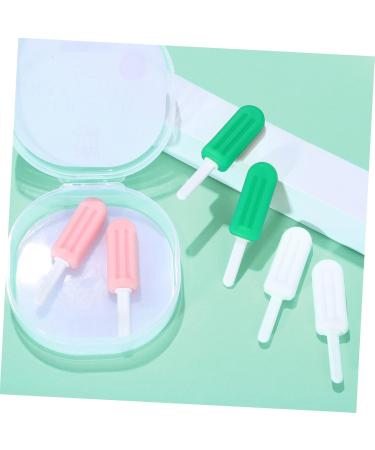 Hemoton 6 Pcs Popsicle Silicone Chew Clear Pacifier Smile Direct Jaw Chewies Aldult Seat Child - Buy Online on GoSupps.com
