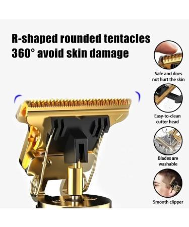 Generic Professional Cordless Electric Hair Clipper and Beard Trimmer - Haircut Kit with USB Charging. Best for Comfort and Ease of Use - Buy Online on GoSupps.com