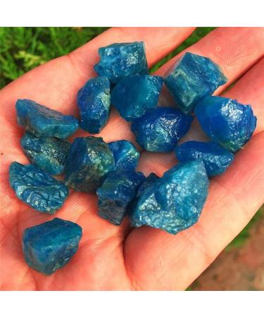 Natural Raw Blue Apatite Rough Stones Crystal Gravel Minerals and Stones Rough Gemstone Specimen Lucky Crystal Stone Crystal Reiki - Buy Online on GoSupps.com