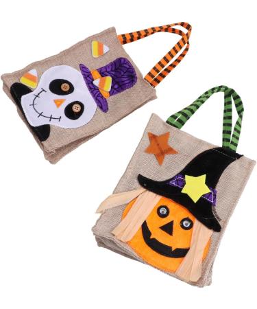 Alipis 2pcs Halloween Candy Bag Bags Bulk Candy Bags Girl Clothes Tote Candy Bag Cartoon Apparel Child - Buy Online on GoSupps.com
