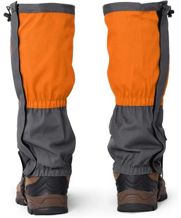 Buy Jenngaoo Waterproof Outdoor Gaiters - Perfect for Hiking Climbing & Snow Protection (Orange) - Buy Online on GoSupps.com