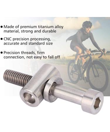 Titanium Alloy M5x35 Bike Seatpost Screw & Clamp for DIY Replacement Parts - Buy Online on GoSupps.com