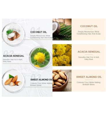 CocoLux Rehydration & Softening Conditioner - Coconut Milk & Almond Oil Paraben & Sulphate Free 33 Fl. Oz - Ideal for All Hair Types - Buy Online on GoSupps.com