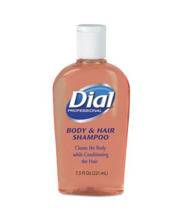 Dial Professional 04014 Body & Hair Care Peach Scent 7.5oz Flip-Cap Bottle 24/Carton