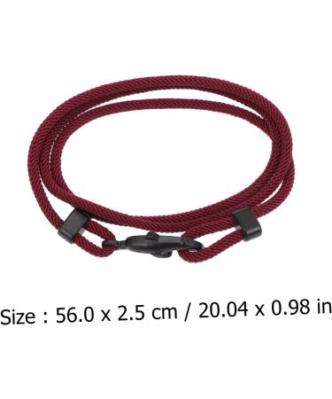 GALPADA Dolphin Whale Bracelet Gift Girls Bracelets Girls Gift Ocean Bracelets Anklet Bracelets for Women Bracelet for Charms Girl Gifts Dolphin Bracelet Miss Jewelry Rope 56x2.5cm Claret - Buy Online on GoSupps.com