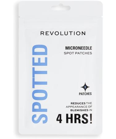 Revolution Skin Microneedle Hydrocolloid Spot Patches Reduces Appearance of Blemishes Contains Hyaluronic & Salicylic Acid 9 Patches - Buy Online on GoSupps.com