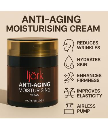 Face and Neck Anti-Aging and Anti Wrinkle For Women | Hydrating & Firming Skincare for Women | Anti-Aging Wrinkle Cream for Face and Neck with Hyaluronic Acid Collagen Squalene Vitamin C A & E - Buy Online on GoSupps.com