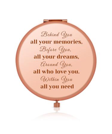 Coworker Leaving Gifts for Her  Birthday Graduation Gift Ideas for Women Girls  Going Away Gift  Pocket Makeup Mirror Compact Mirror Gift  Unique Goodbye Gifts for Women  Besties  Friends  Coworkers Coworker Leaving mirr...