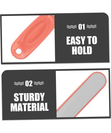 FRCOLOR Stainless Steel Nail File Nail File Strip Fingernail File Nail Files Tools Nail Polish File Metal Nail File Board Nail Art Tools Nail Trimming Tools Abs Manicure Tools Care - Buy Online on GoSupps.com