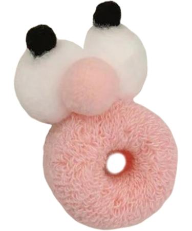YRTUOP Funny Hair Ties Hair Pom Big Eyes Funny Design Hair Ties High Elasticity Hair Ties For Strong Secure Hold For Women Girls Pink - Buy Online on GoSupps.com