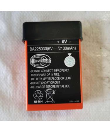 BA225030 6V 2100mAh Ni-Mh Rechargeable Battery for HBC Crane Remote Pump Truck | High-Performance FUB 05AA - Buy Online on GoSupps.com