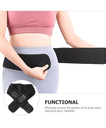 Beavorty Belly Brace Support Belt | Breathable Waist Protector for Sports & Fitness | Adjustable Waist Band (107x9.6x0.25 cm) - International Shipping Available - Buy Online on GoSupps.com