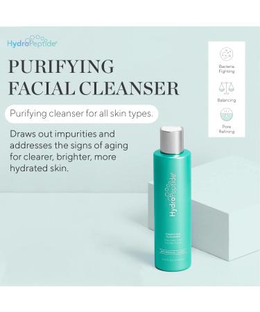 HydroPeptide Purifying Facial Cleanser 6.76 oz | Pore-Perfecting Formula - Buy Online on GoSupps.com