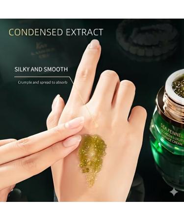 NAO Sea Fennel Collagen Cream Essence Hypoallergenic Lightweight Gel Deep Hydration for All Skin Types Unisex Facial Skincare Luxury Packaging with Gold Accents - Buy Online on GoSupps.com