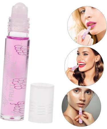 Ipetboom Rollon Moisturizing Lip Oil Lip Gloss Set Moisturizing Natural Lip Lotion Avocado and Fruit Extracts Purple - Buy Online on GoSupps.com