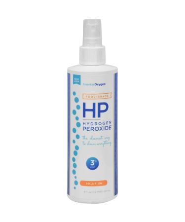 Essential Oxygen Hydrogen Peroxide 3% - Food Grade Spray - 8 oz