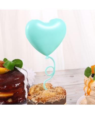 Gadpiparty 24pcs Cake Picks Heart Shaped Valentines Day Heart Toothpicks Birthday Bridal Shower Cake Decors Heart Decor Heart Cupcake Toppers Love Heart Wedding Cake Stick Heart-shaped Green - Buy Online on GoSupps.com