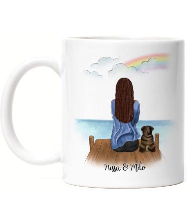 Personalized Dog Mom Mug | Unique Dog Owner Gift for Dog Lovers | Kiddle-Design - Buy Online on GoSupps.com