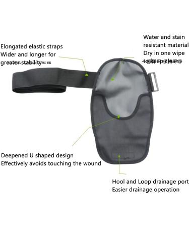 Ostomy Bag Cover - Adjustable & Portable Colostomy Bag Cover | Universal Ostomy Supplies for Men & Women - Shop Now - Buy Online on GoSupps.com