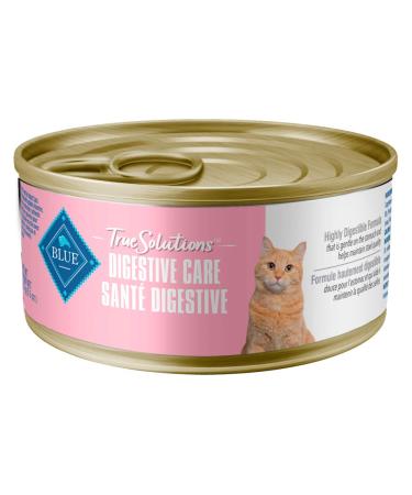 Blue Buffalo True Solutions Natural Digestive Care Adult Wet Cat Food Brown 5.5 oz (Pack of 24) Digestive Care Wet Cat Food - Lg Size