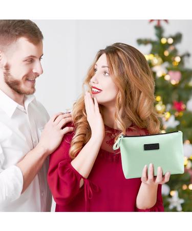Small Cosmetic Pocket for Women | Waterproof PU Leather Makeup Bag - Cute Versatile Travel Organizer (Green) - Buy Online on GoSupps.com