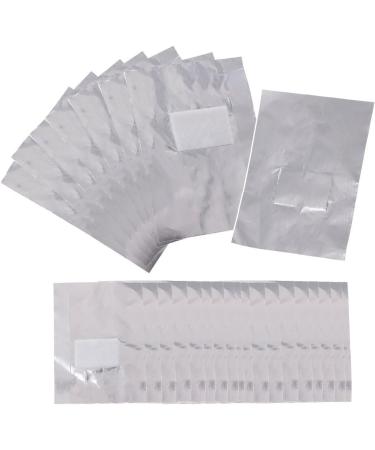 TQUXNGA 50 Aluminium Foil Nail Art Soak Off Acrylic Gel Polish Nail Wraps Remover - Buy Online on GoSupps.com
