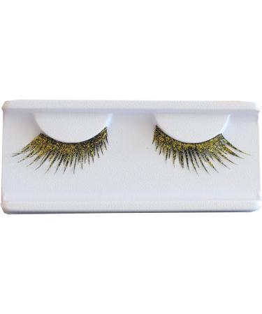 Buy Eulenspiegel 000786 Black & Gold Eyelashes | 1ml Special Glue & Instructions | International Shipping Available - Buy Online on GoSupps.com