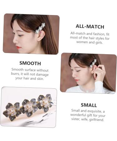 Beaupretty 1pc Clip Hair Accessories Metal Hair Clips for Women Faux Pearl Hair Clip Trendy Hair Clips Flower Hairpin Decorative Hair Clips Pearl Tiara Issue Card Miss Alloy Etc. Temperament - Buy Online on GoSupps.com