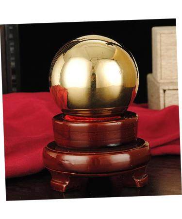 Healvian 6 StK Brass Massage Balls - Gymnastics & Exercise Relaxation | Optimal Health & Wellness - Buy Online on GoSupps.com